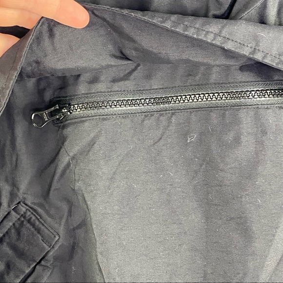 Vintage Tommy Hilfiger Athletic Windbreaker Jacket Hood Pullover Spell Out Small - Picture 5 of 8